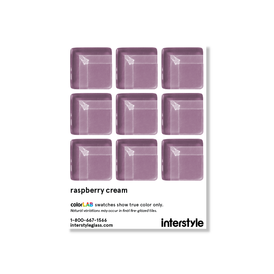 Sample Swatch | Raspberry Cream