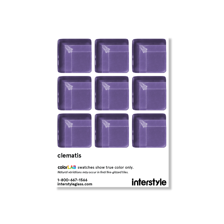 Sample Swatch | Clematis