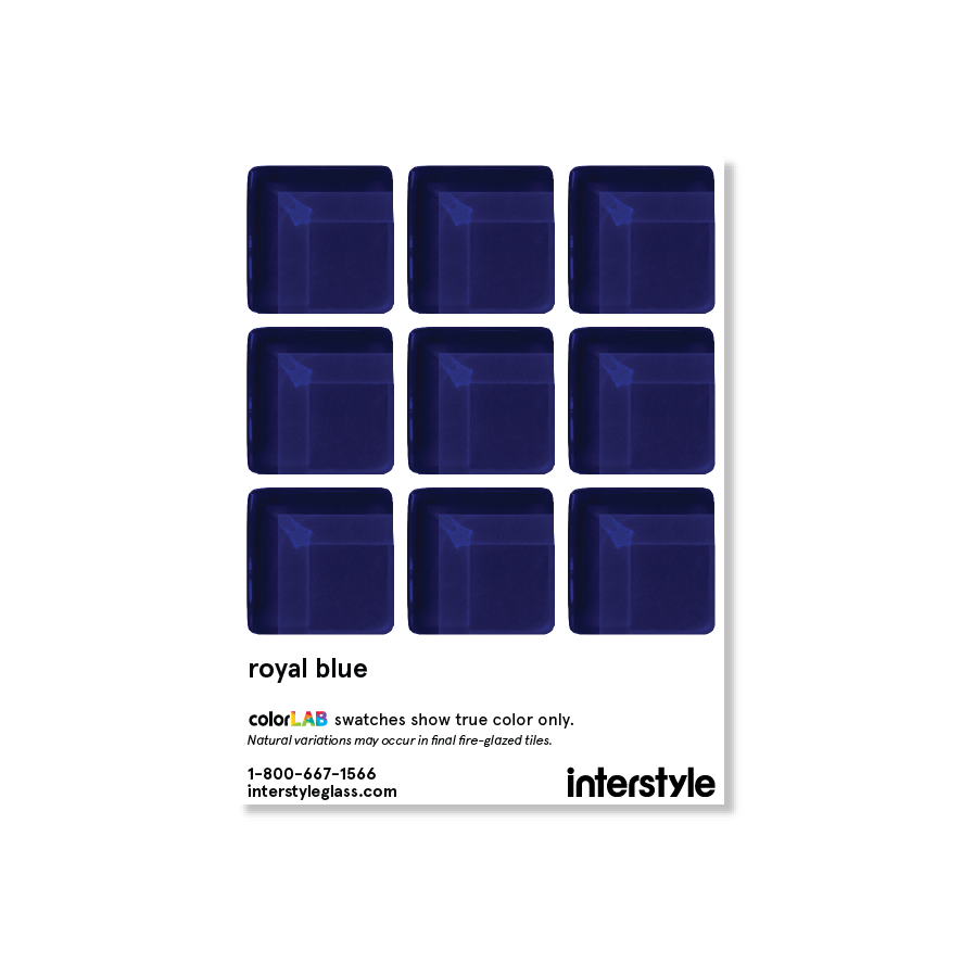 Sample Swatch | Royal Blue