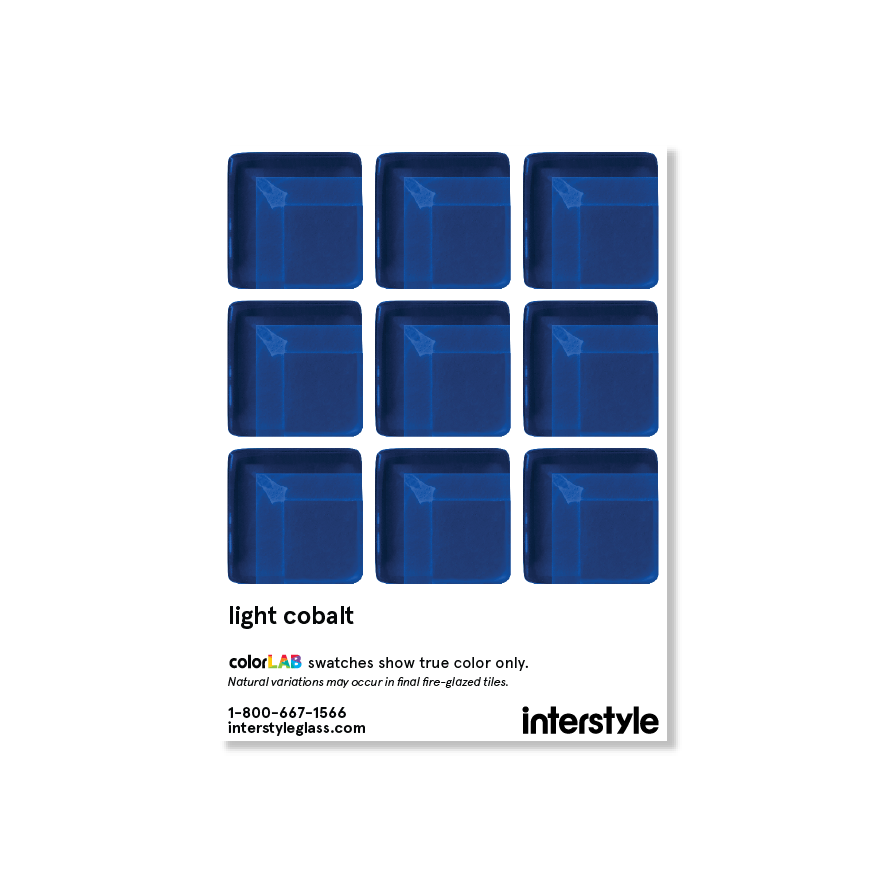 Sample Swatch | Light Cobalt