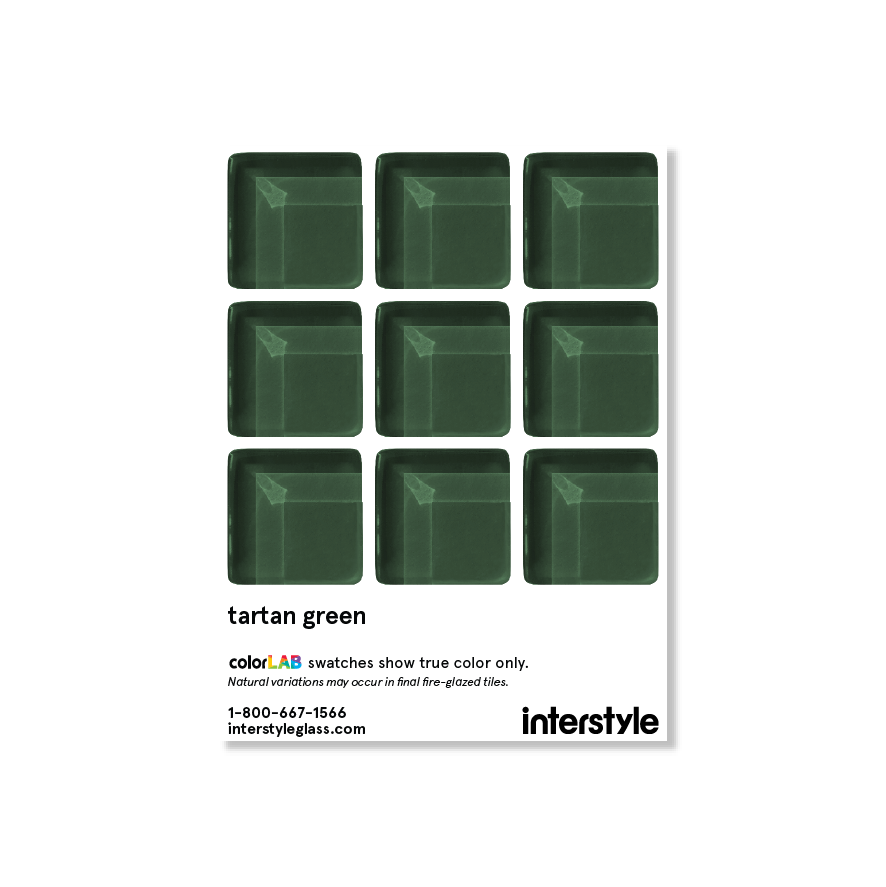 Sample Swatch | Tartan Green