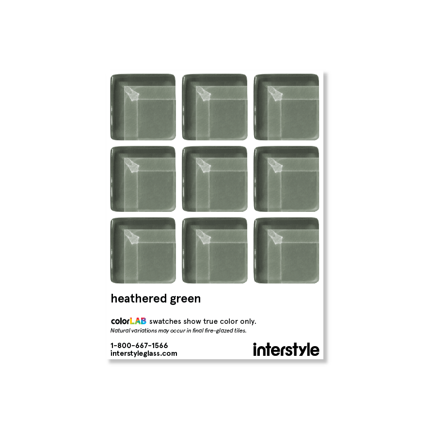 Sample Swatch | Heathered Green