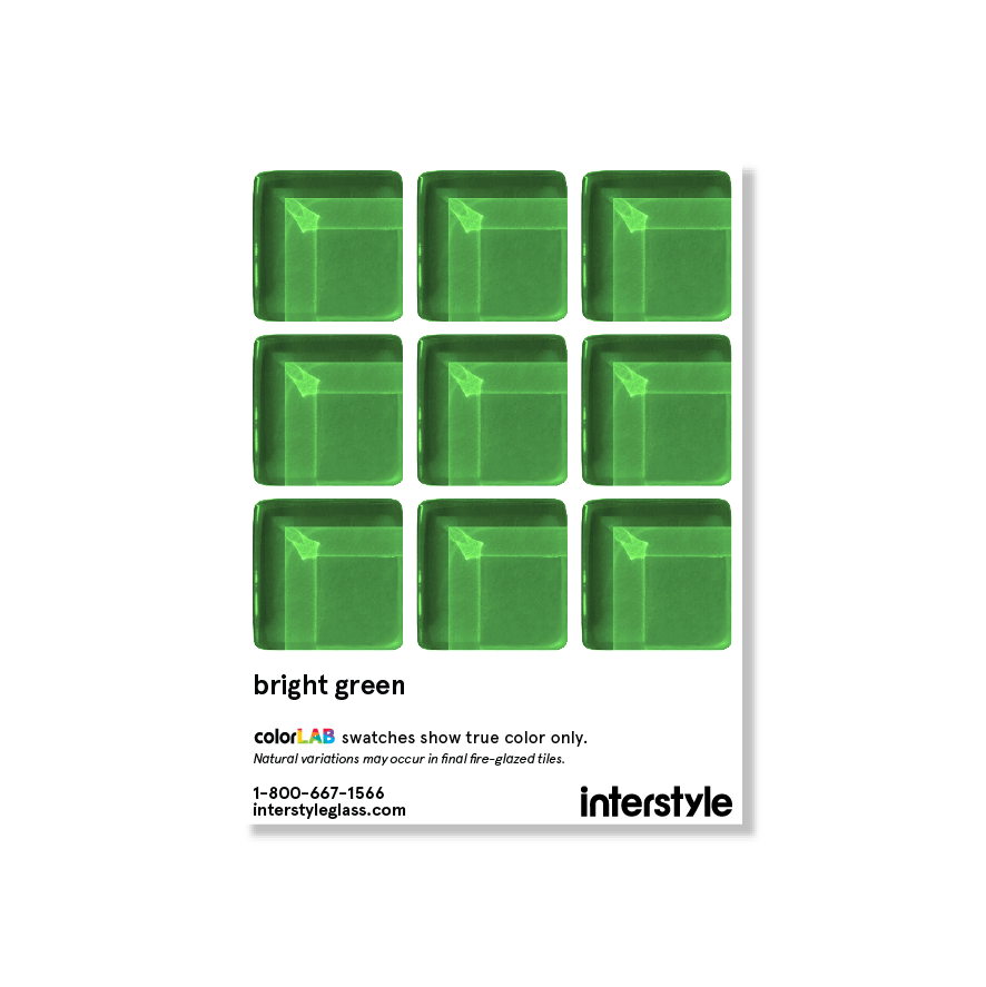 Sample Swatch | Bright Green