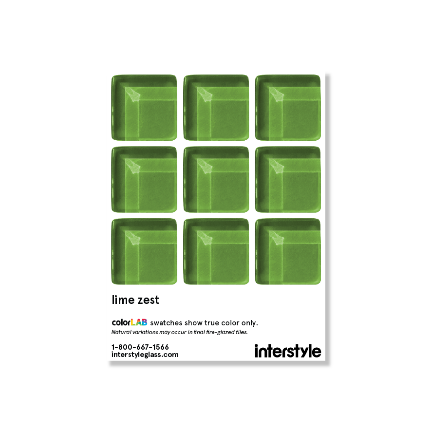Sample Swatch | Lime Zest