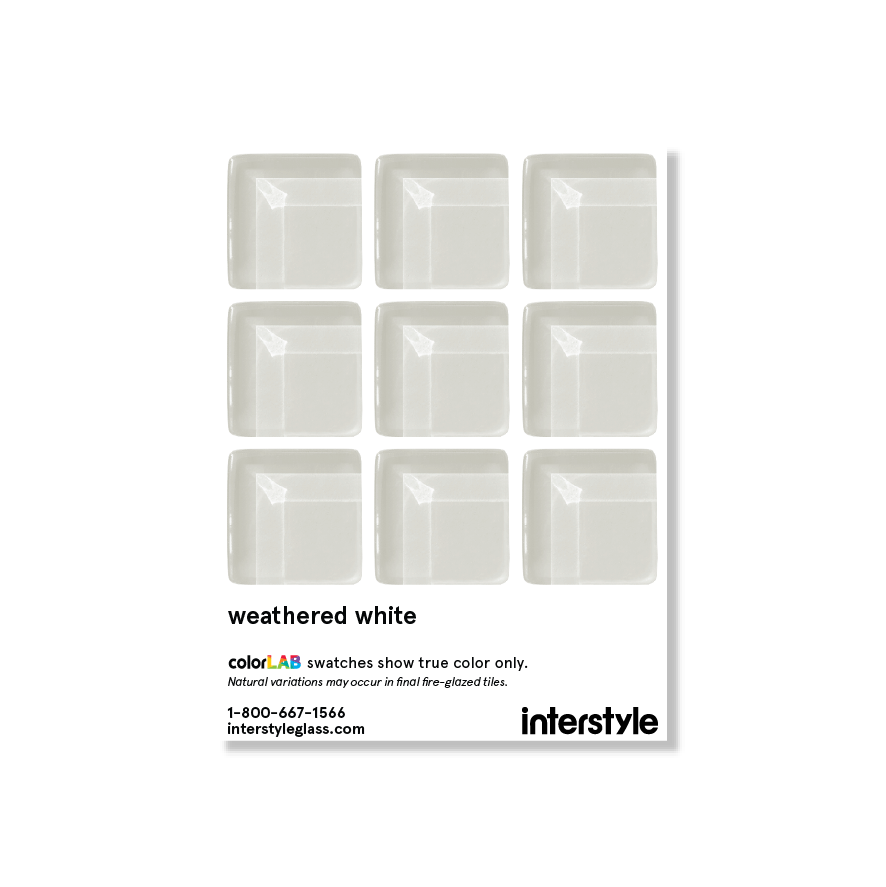 Sample Swatch | Weathered White