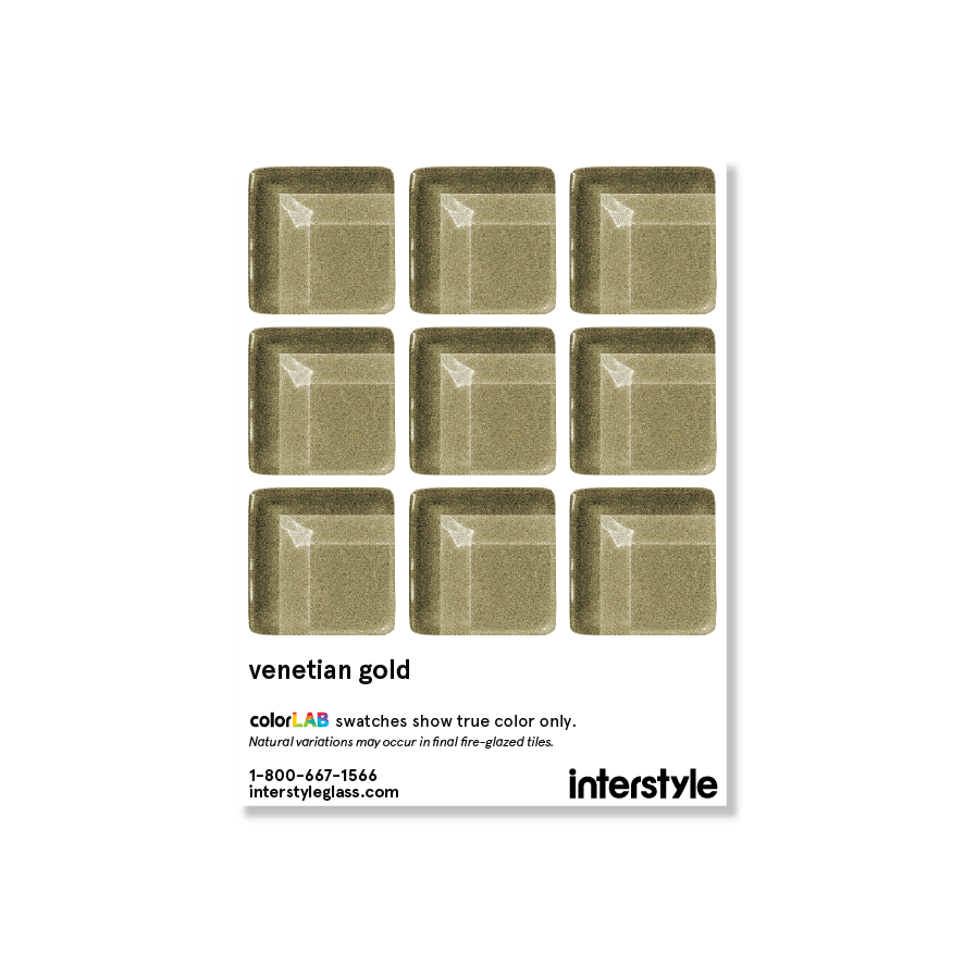 Sample Swatch | Venetian Gold Metallic