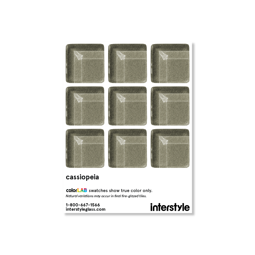 Sample Swatch | Cassiopeia Metallic
