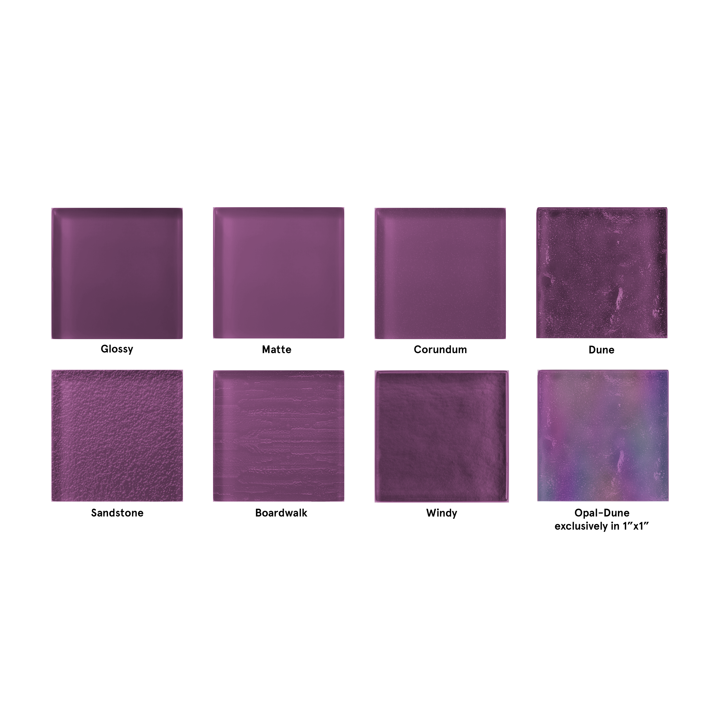 Made To Order Glass Tile | Magenta