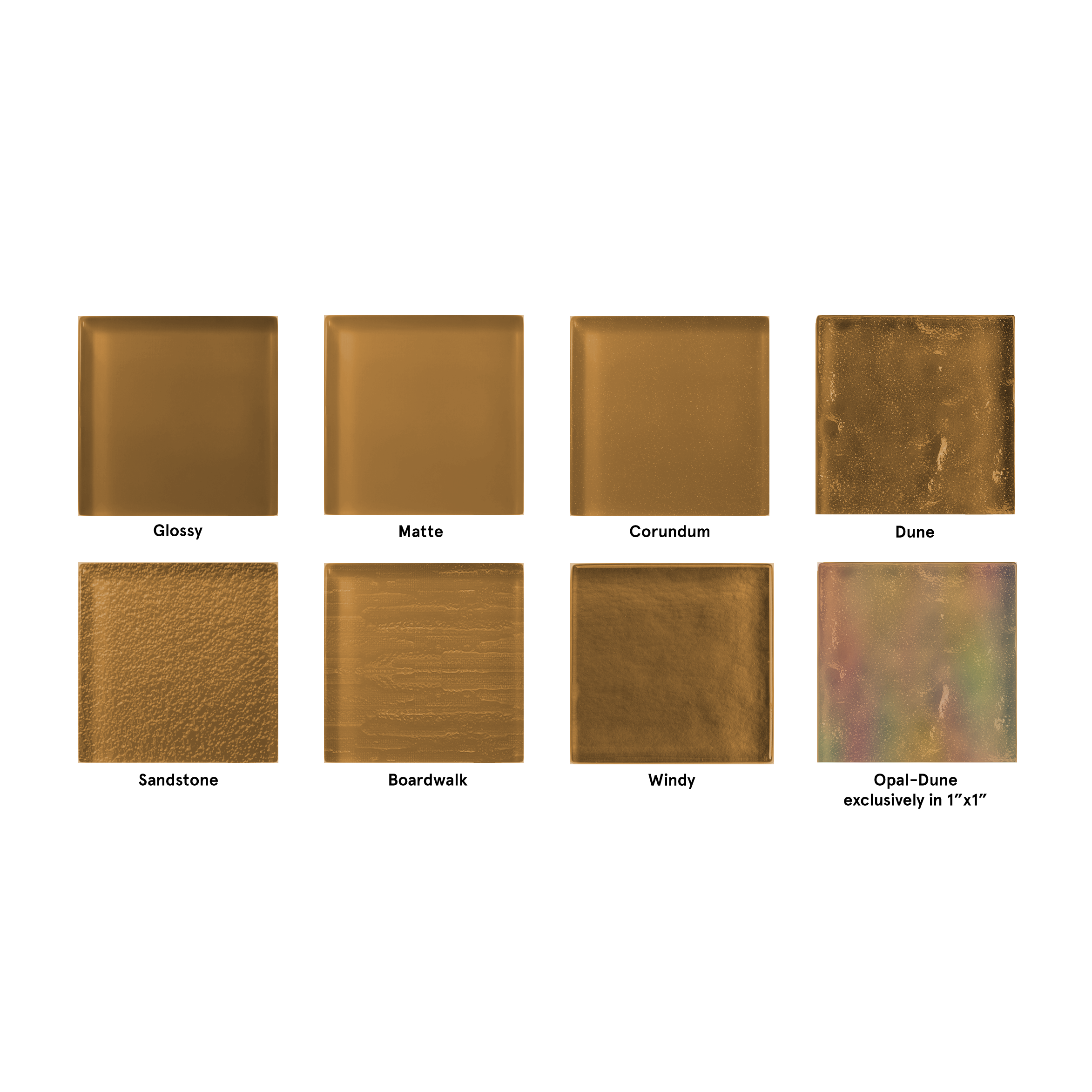Made To Order Glass Tile | Brunette