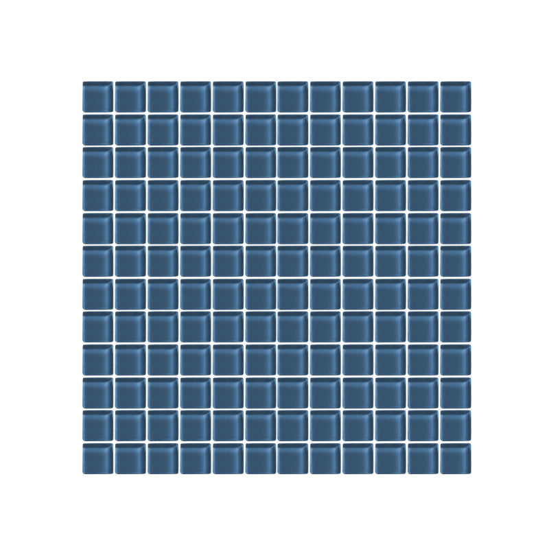 Made To Order Glass Tile | Weathered Blue