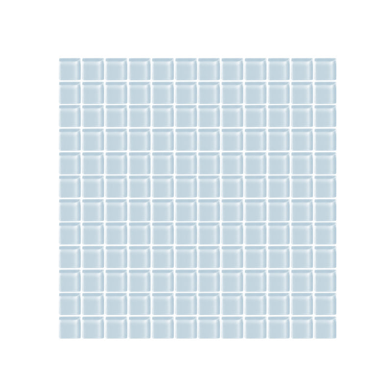 Made To Order Glass Tile | Hint of Blue