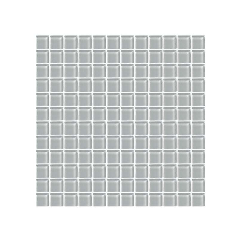 Made To Order Glass Tile | Silver Mist