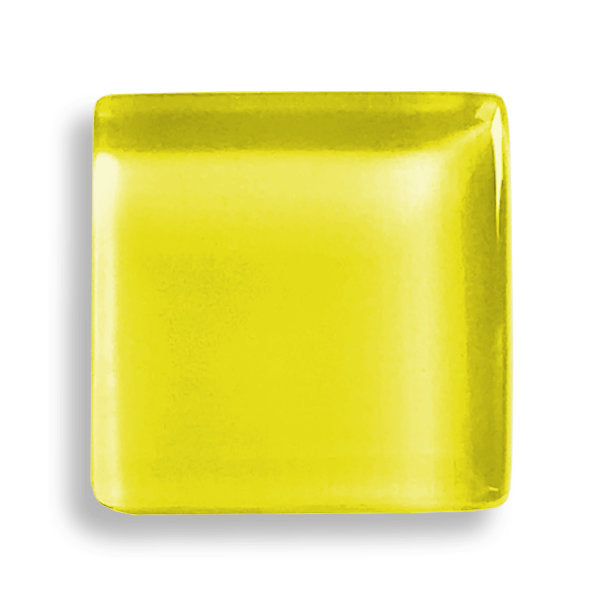 Made To Order Glass Tile | Citric Yellow