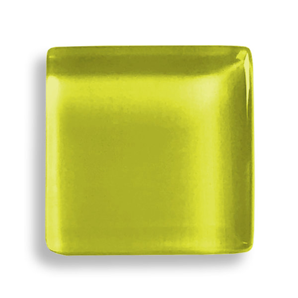 Made To Order Glass Tile | Cat Eyes Green