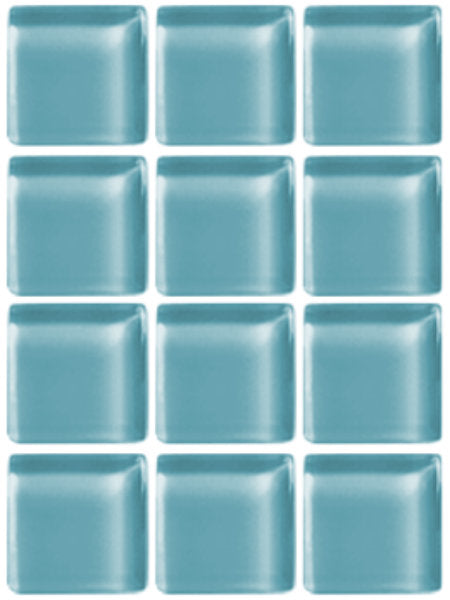 In-Stock Vegan 1x1 glass tile