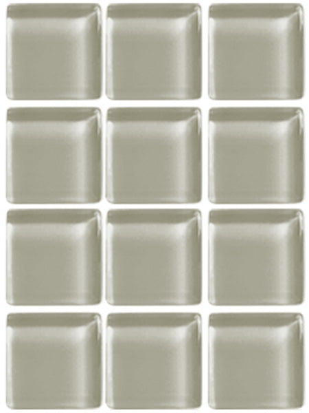 In-Stock Tofino | Beige 1x1 glass tile