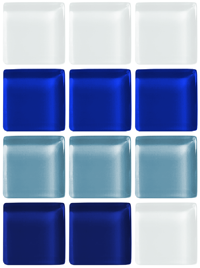 In-Stock Glass Tile | Beachfront Waterline