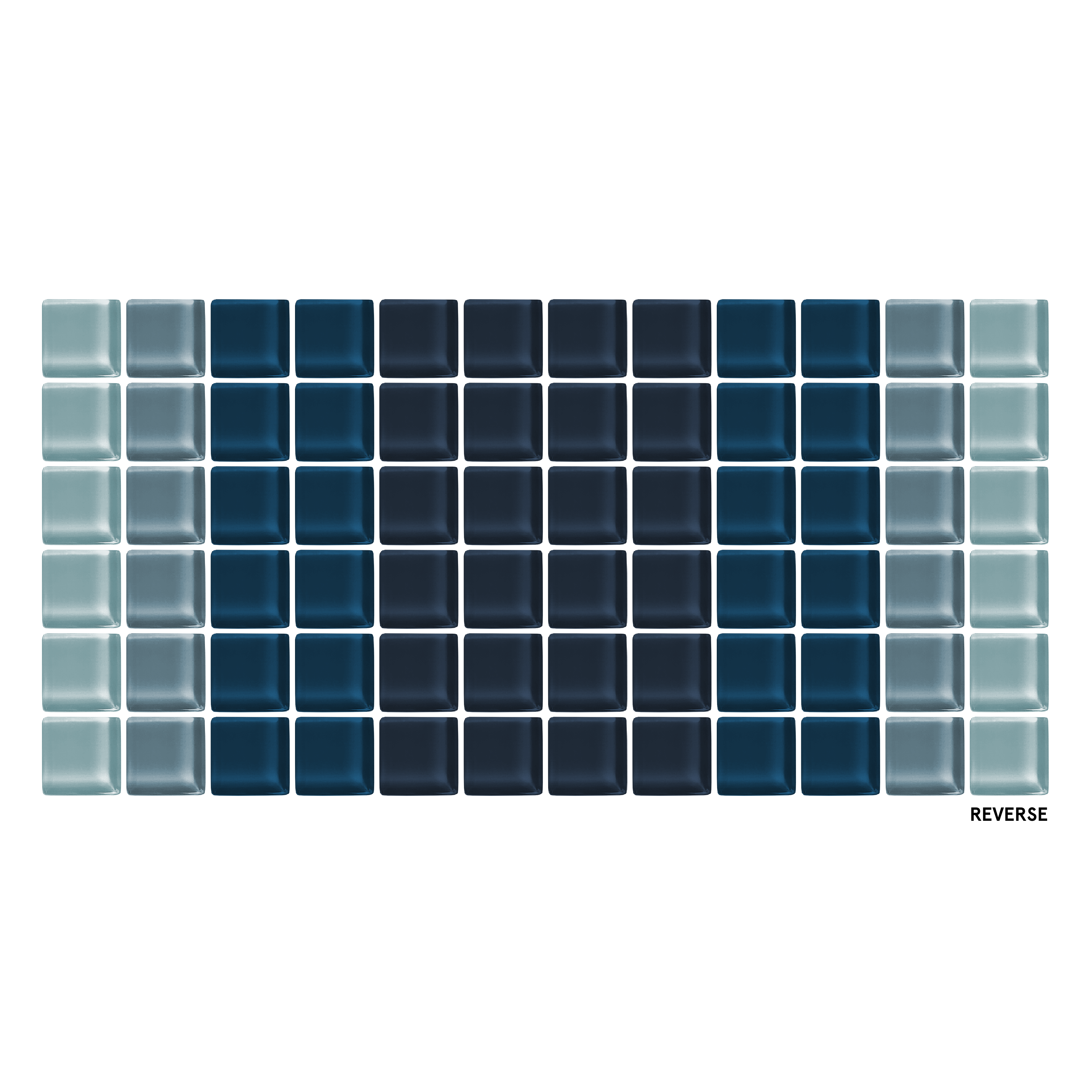 In-Stock Glass Tile | Nightfall Waterline