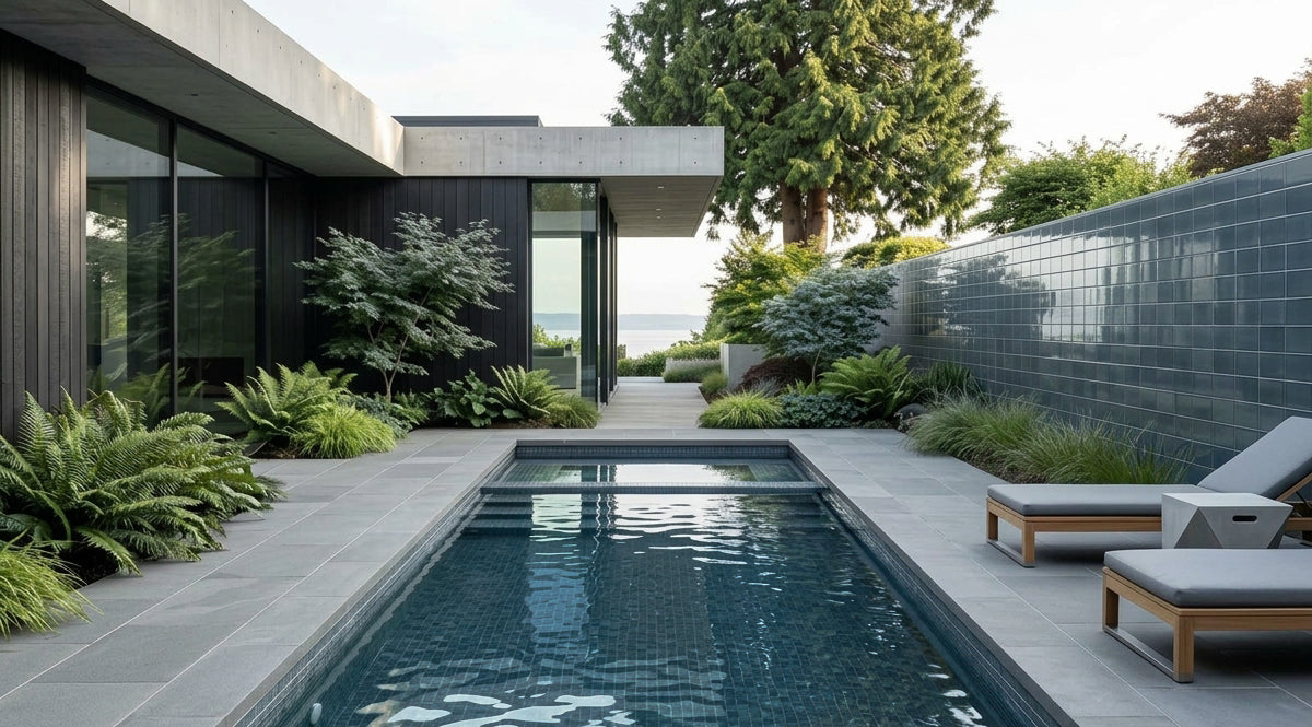 Made To Order Glass Tile | Magnetic Grey