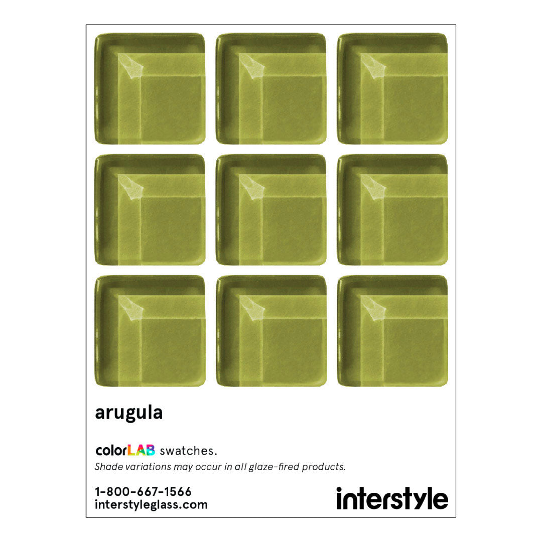 Made To Order Glass Tile | Arugula