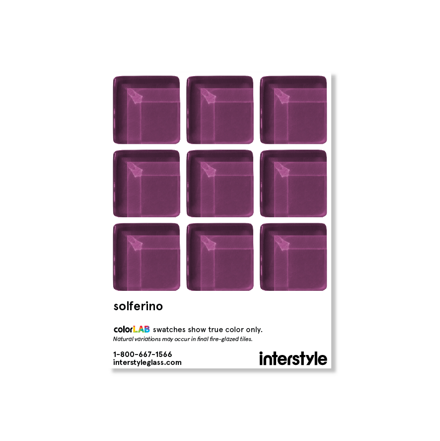 Sample Swatch | Solferino