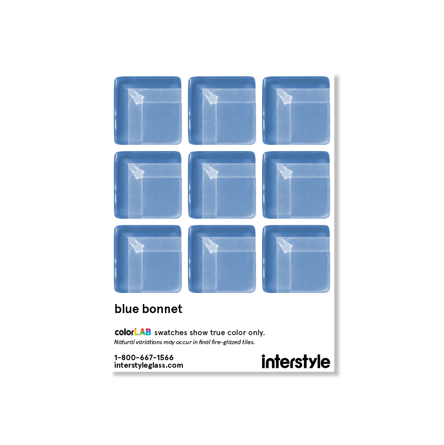 Sample Swatch | Blue Bonnet