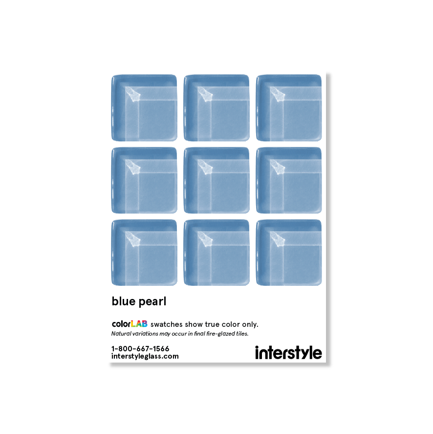 Sample Swatch | Blue Pearl