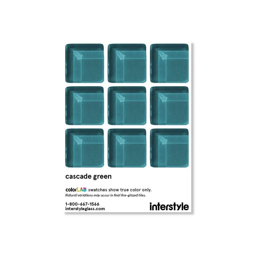 Sample Swatch | Cascade Green