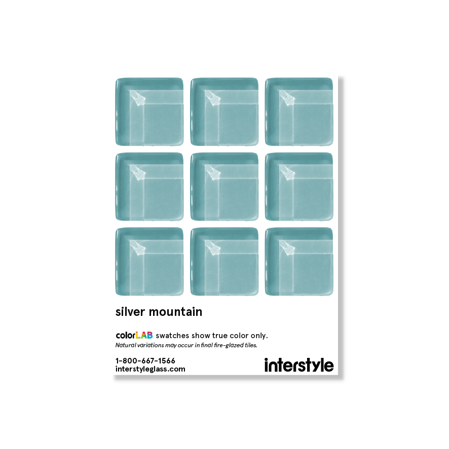 Sample Swatch | Silver Mountain