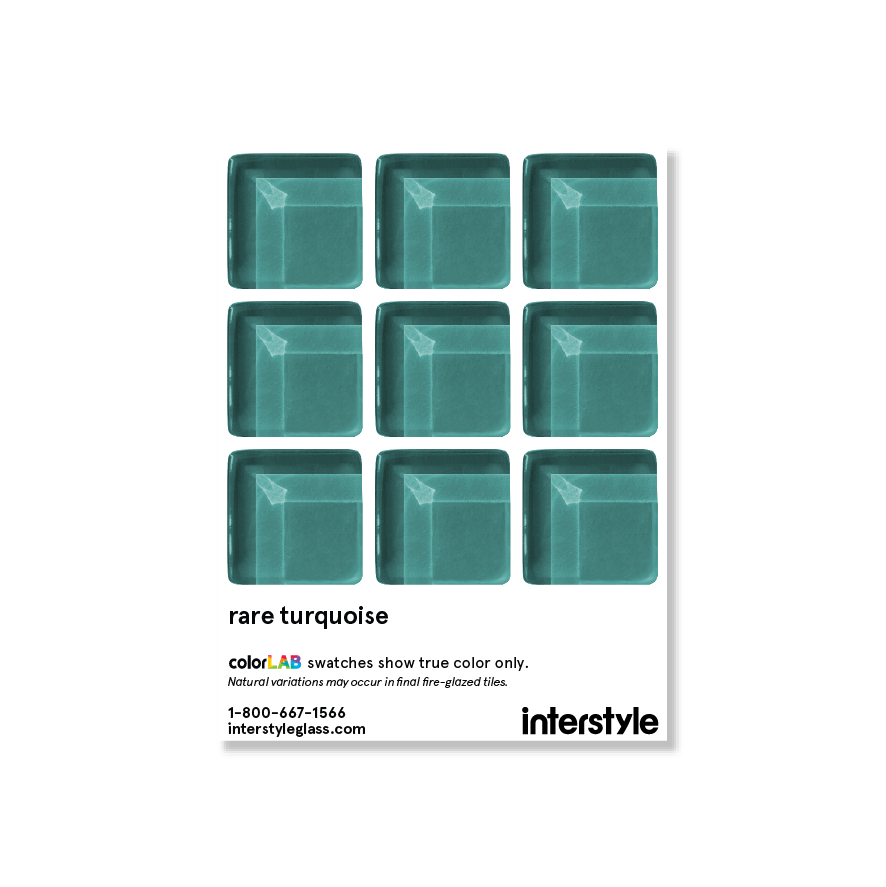 Sample Swatch | Rare Turquoise
