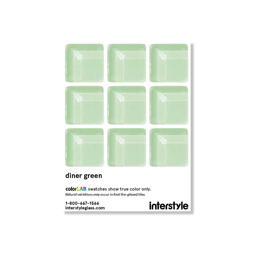 Sample Swatch | Diner Green