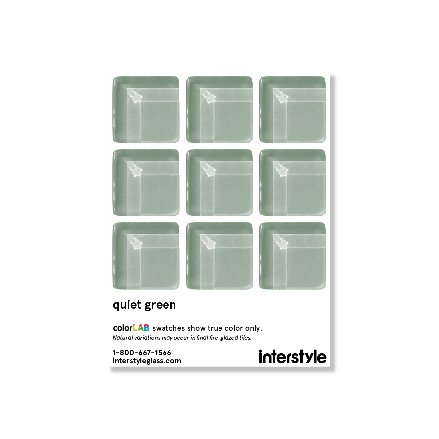 Sample Swatch | Quiet Green