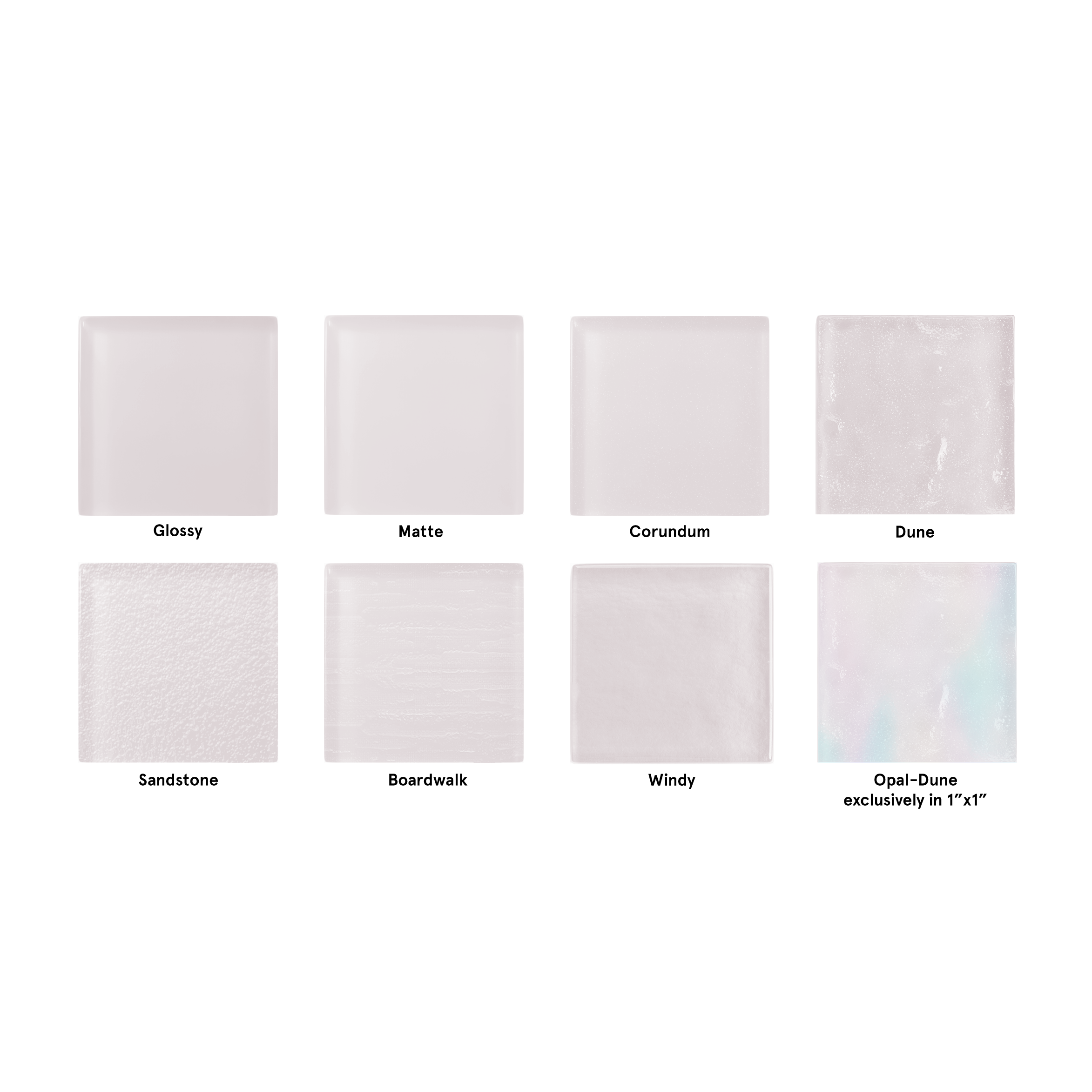 Made To Order Glass Tile | Pink Salt