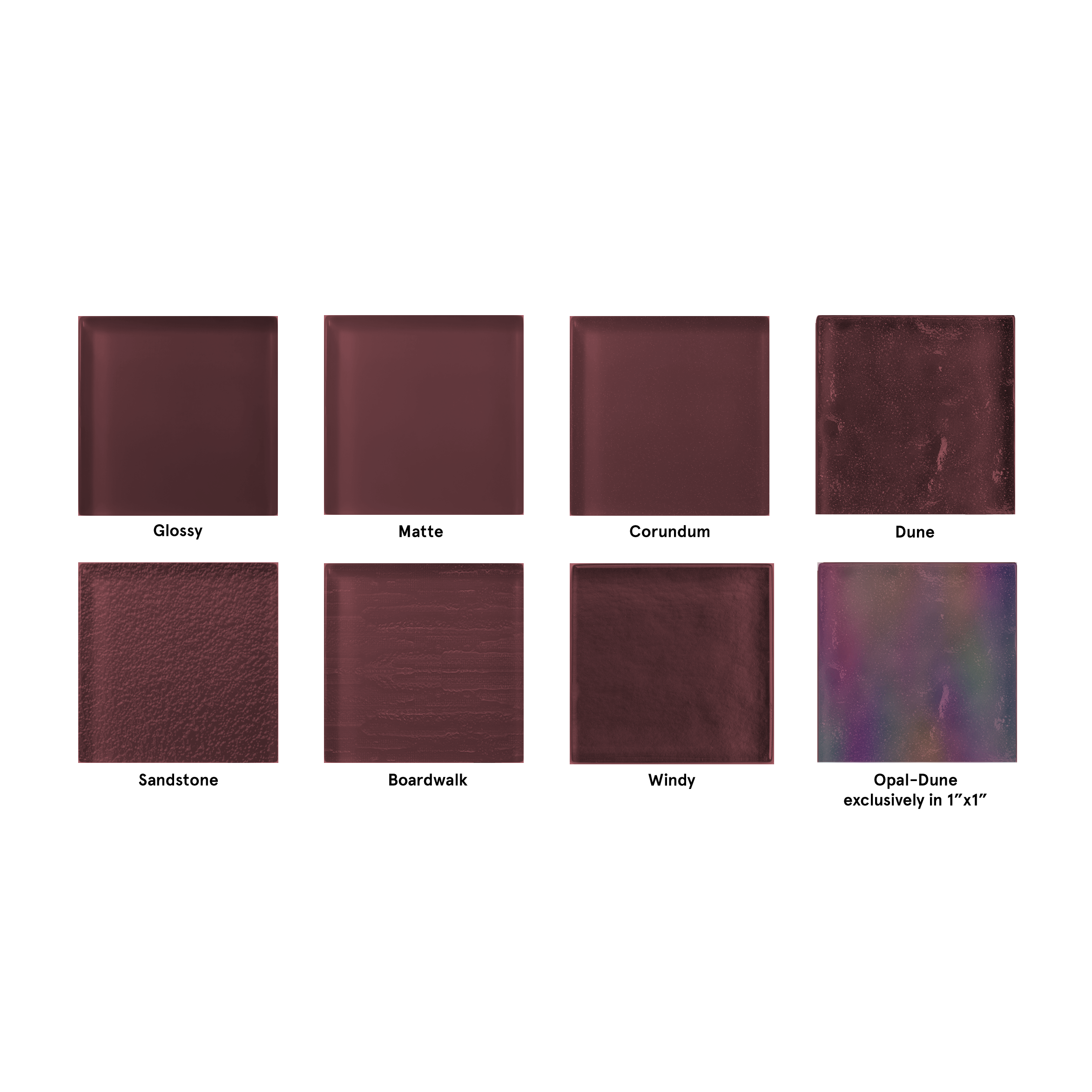 Made To Order Glass Tile | Pinot Noir