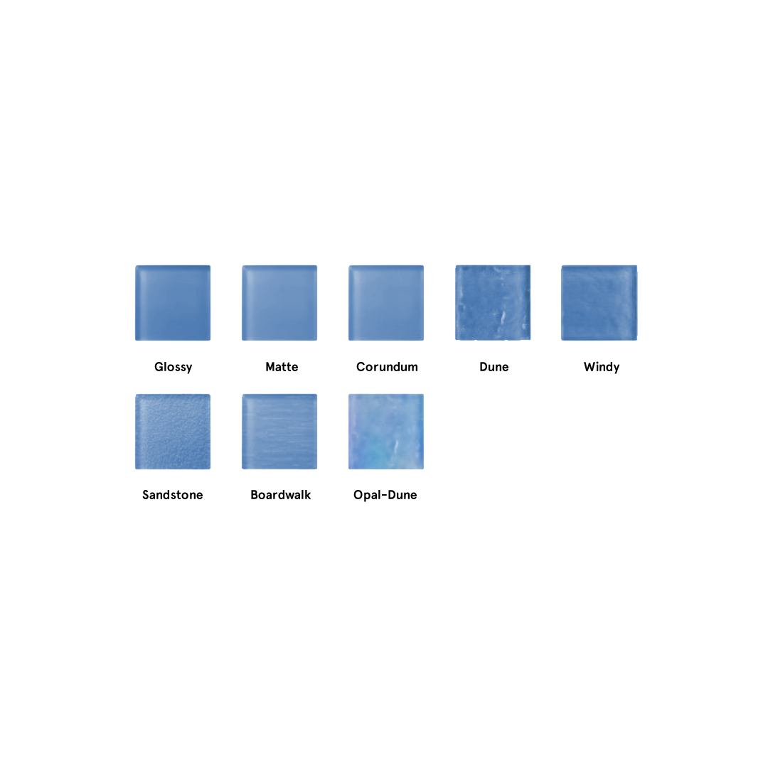 Made To Order Glass Tile | Blue Bonnet
