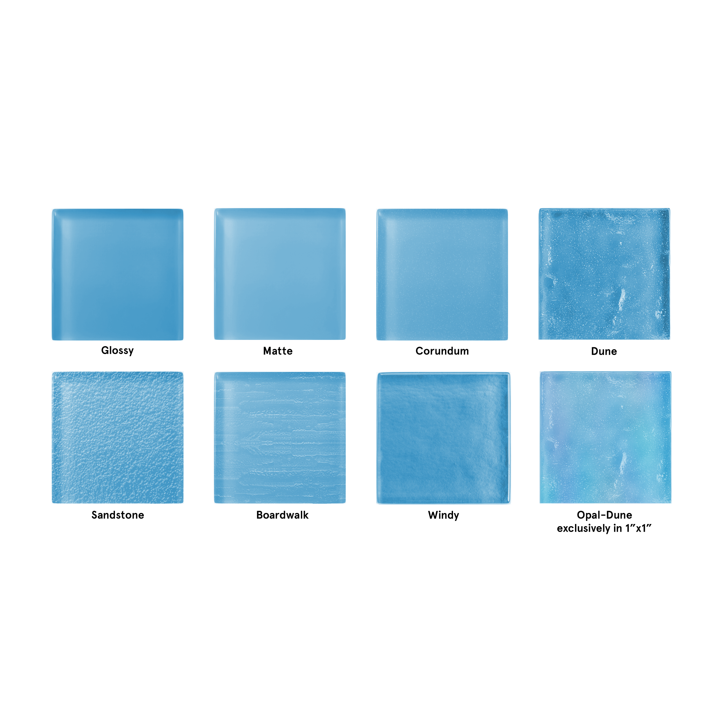 Made To Order Glass Tile | Summer Sky
