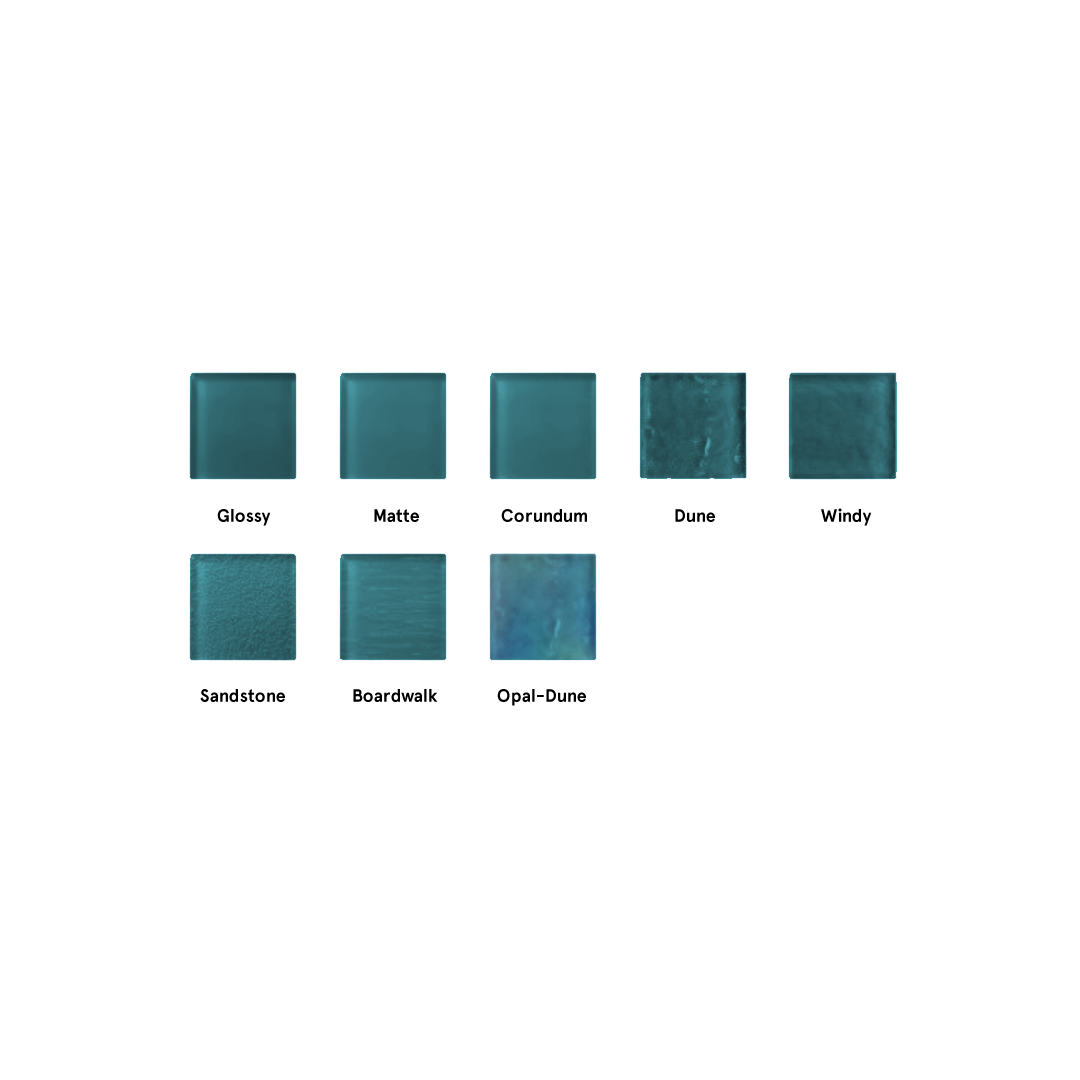 Made To Order Glass Tile | Cascade Green