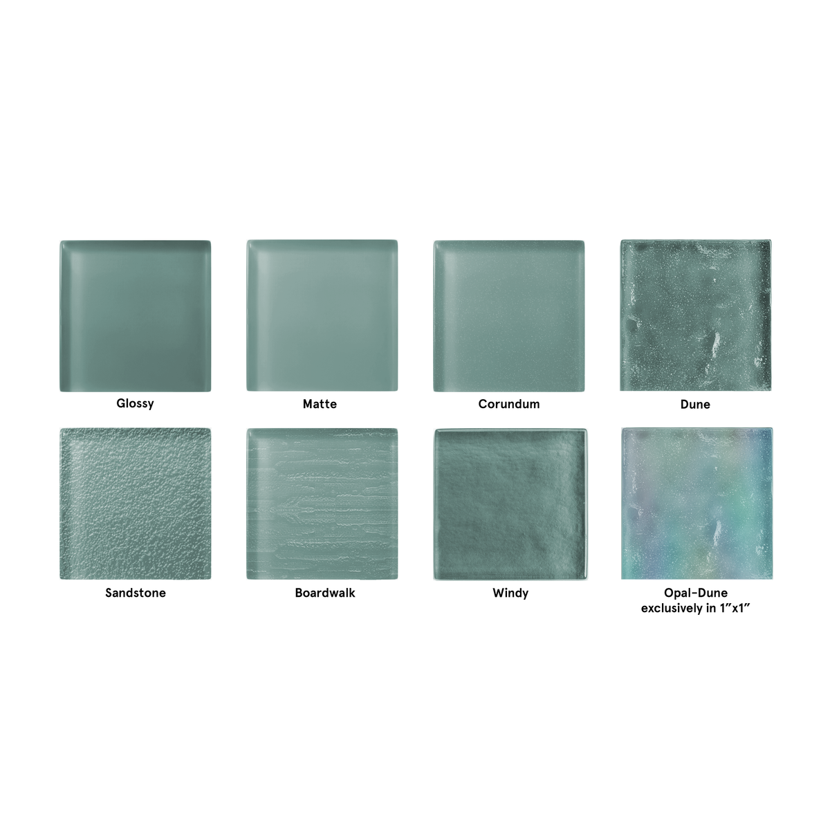 Made To Order Glass Tile | Sage