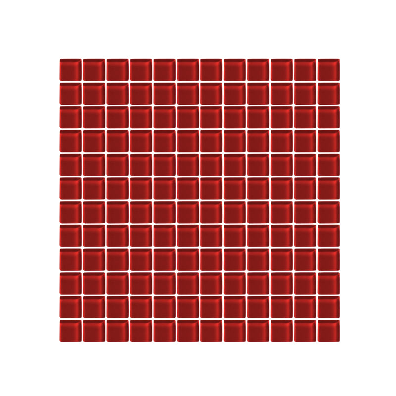 Made To Order Glass Tile | Carmine Red