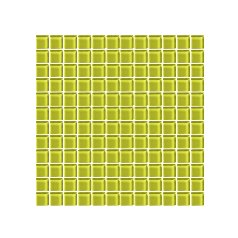 Made To Order Glass Tile | Cat Eyes Green