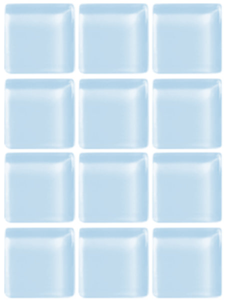 In-Stock Fresh Water 1x1 glass tile