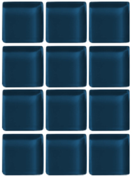 In-Stock Rainstorm 1x1 glass tile