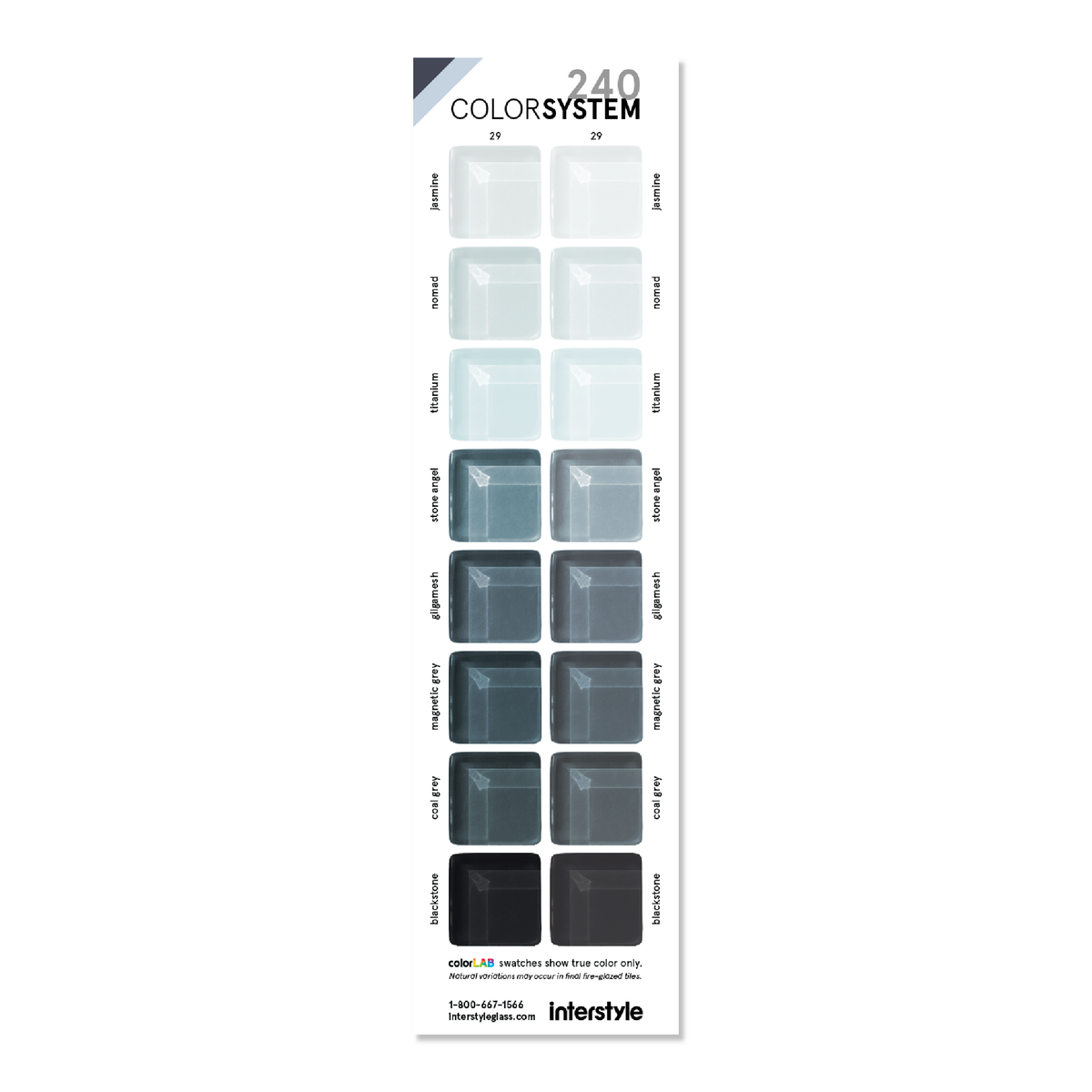 Glass Sample | Color Card 29