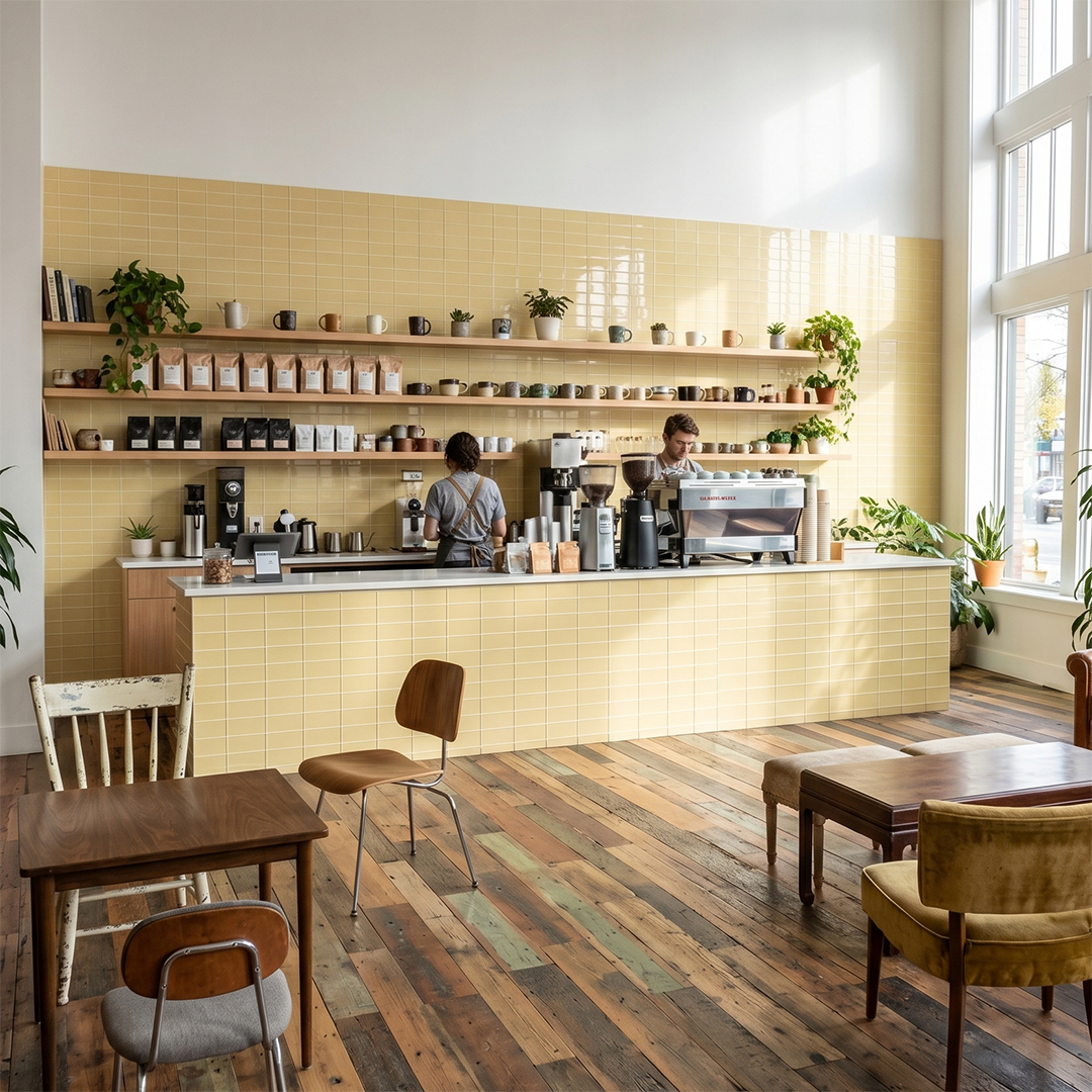 Made To Order Glass Tile | Crema