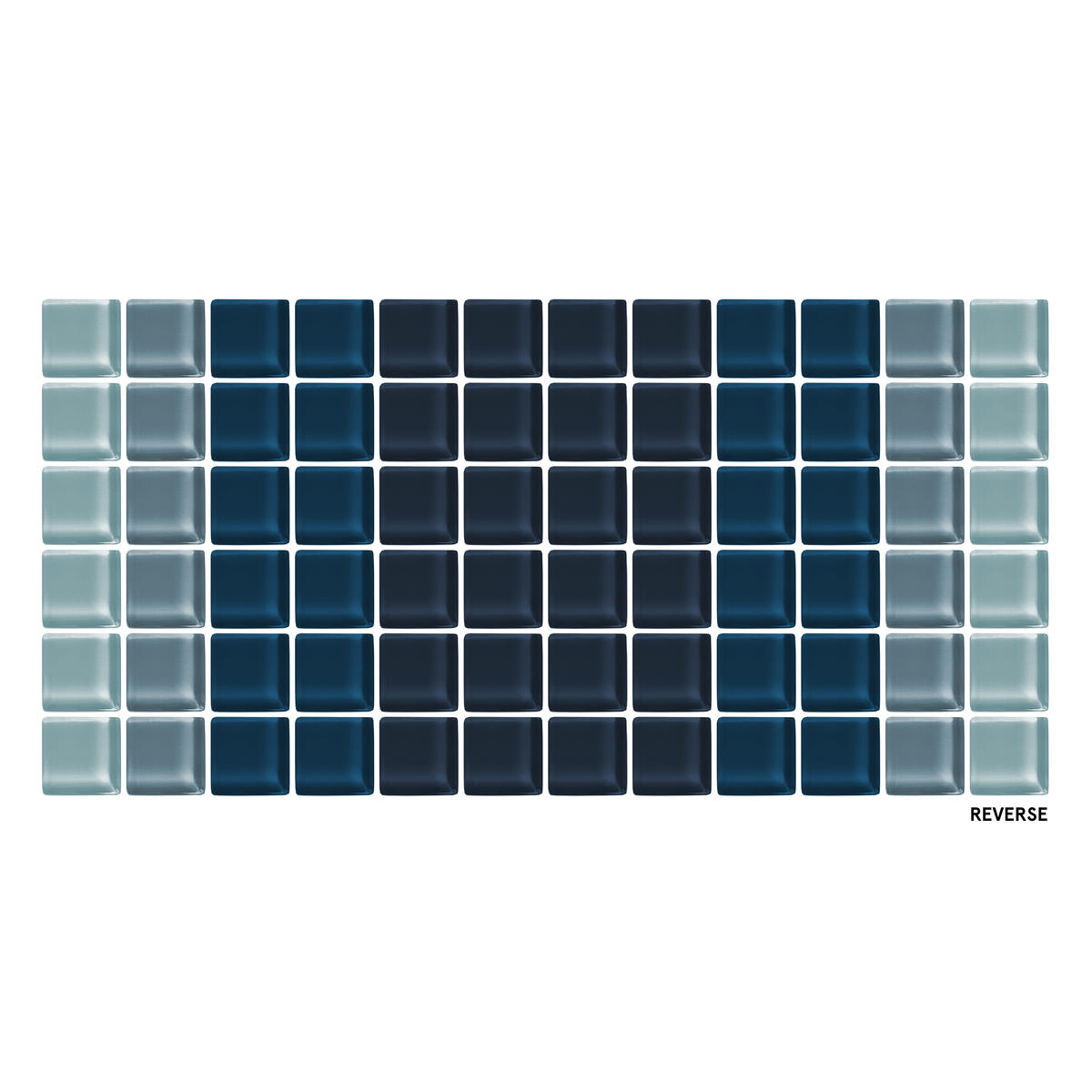 In-Stock Glass Tile | Nightfall Waterline