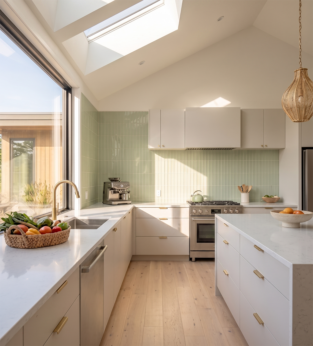 Made To Order Glass Tile | Leek
