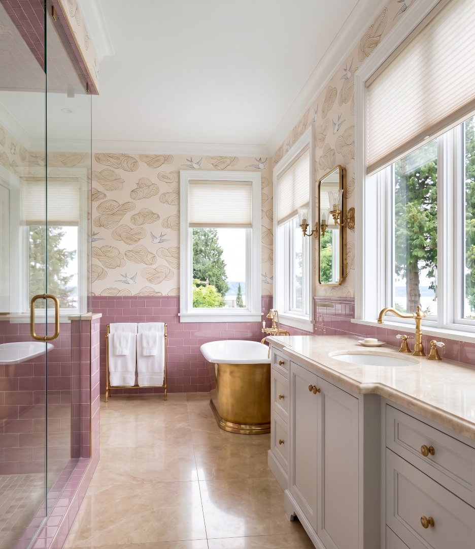 Made To Order Glass Tile | Raspberry Cream