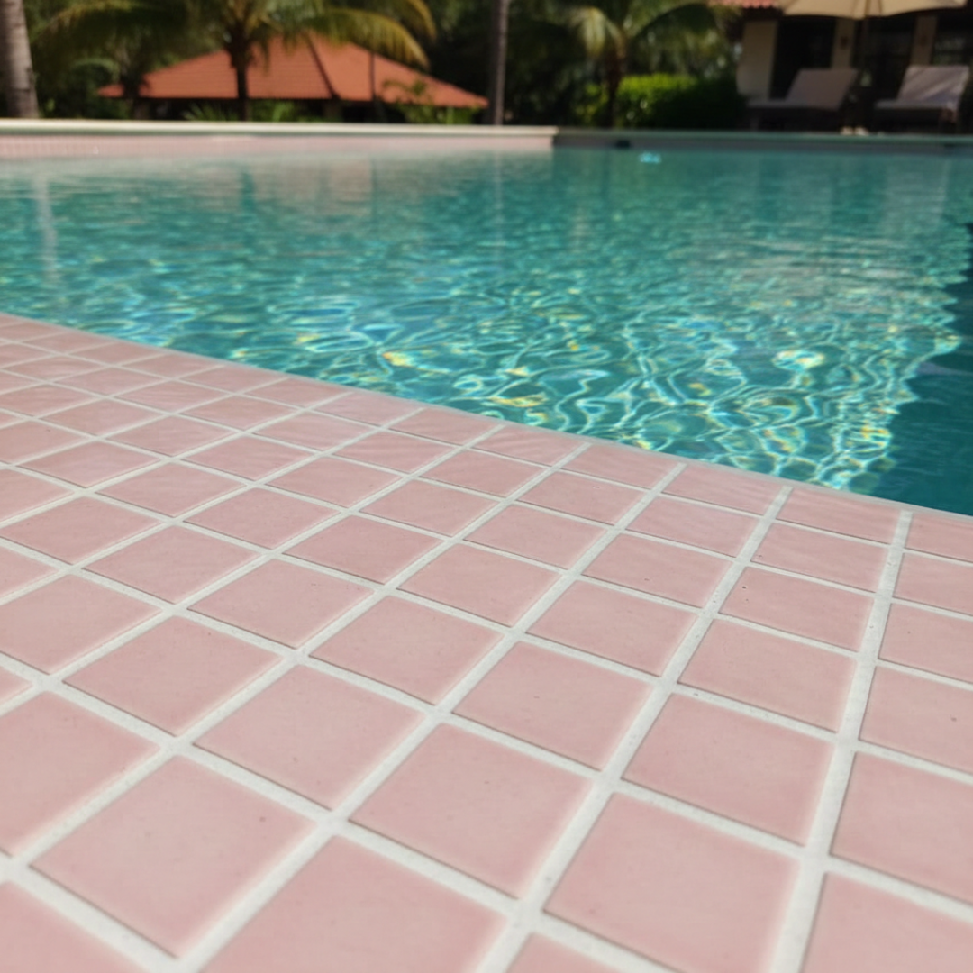 Color Glazed Porcelain | Blush