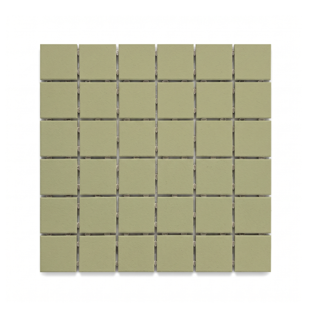 Color Glazed Porcelain | Pesto